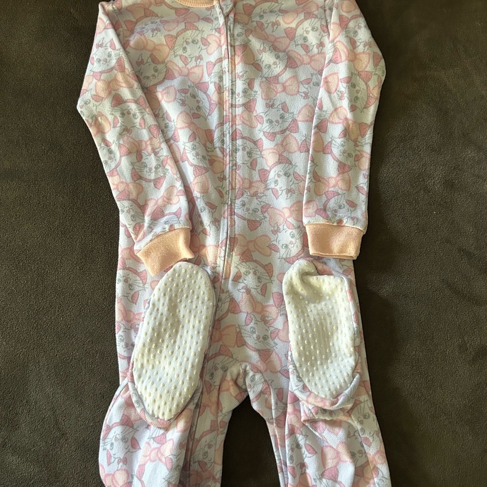 Disney “Marie” Footed Sleeper